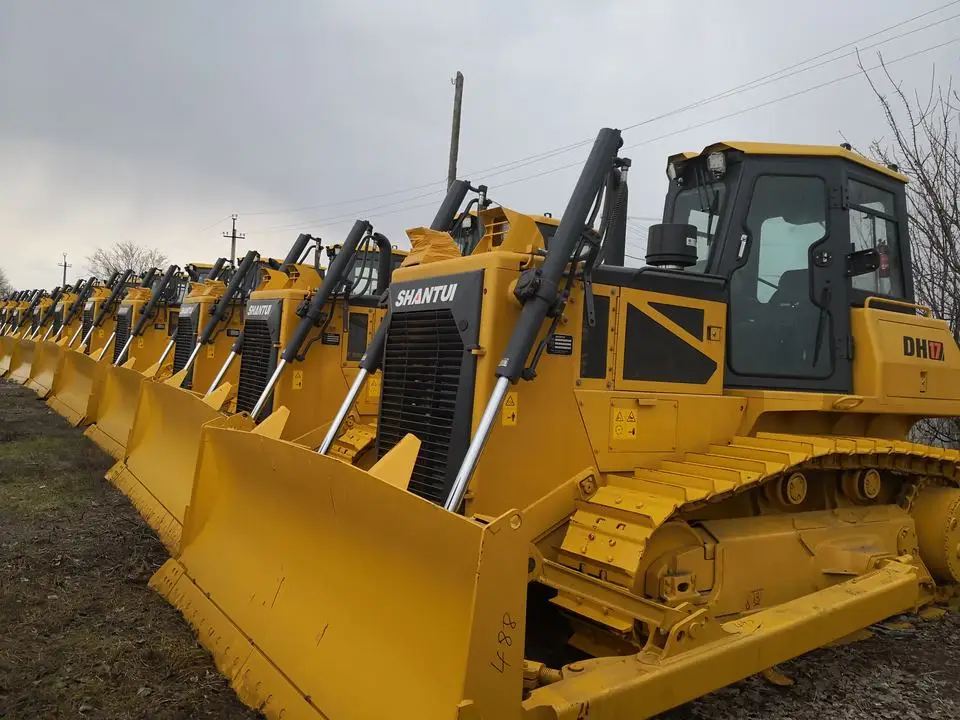 SHANTUI DH10-B2 hydrostatic crawler dozer with 2.32cbm Power Angle Tilt blade