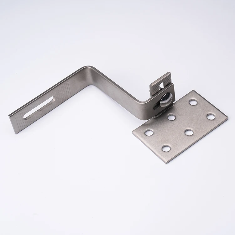 OEM Cheap SS 304/430 Solar Mounting Bracket Fixing Accessories for Roof Hook Stainless Steel pv roof hook