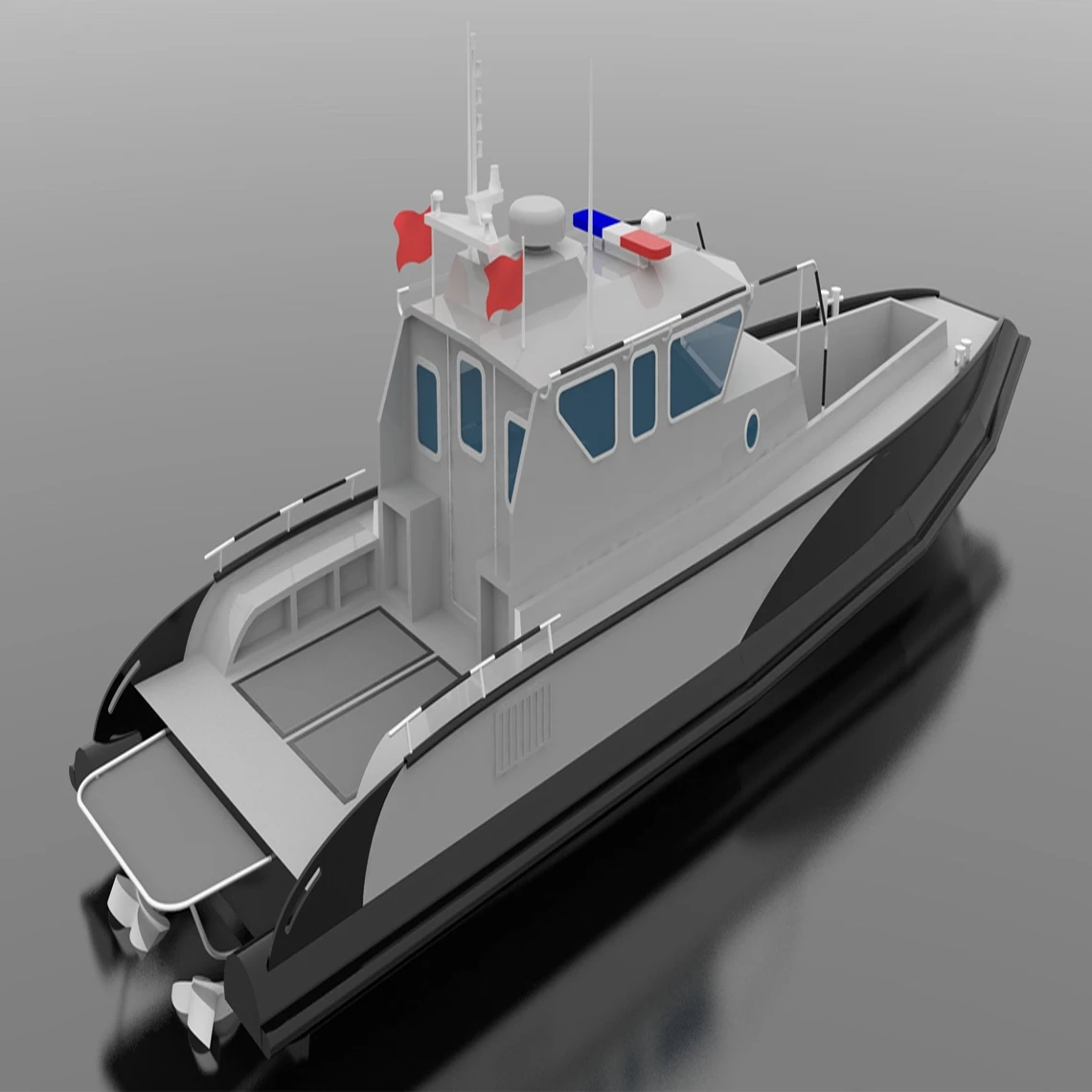 Fiberglass yacht RFP fishing boat cabin boats luxury yacht for working and pleasure