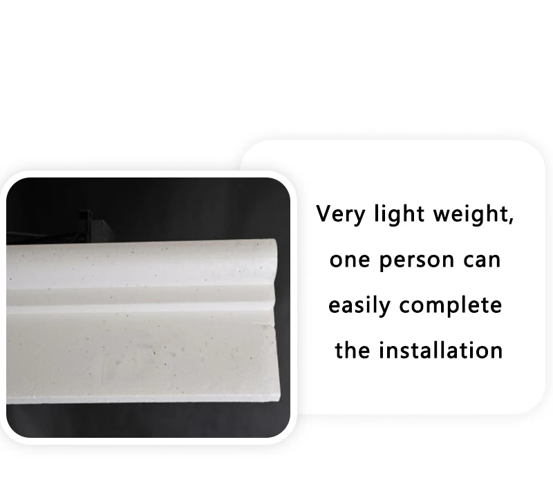 Expanded EPS raw material out Wall Decorative cornnice moulding architectural ornamental mouldings villa