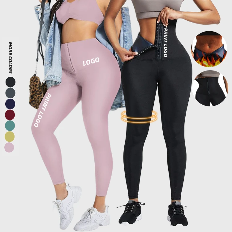 
Weight Loss Pants Neoprene Exercise Leggings Sauna Suit Body Shaper Sweat Waist Trainer Corset Workout Pants 