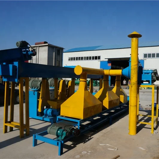 Easy to use coconut charcoal briquette production line