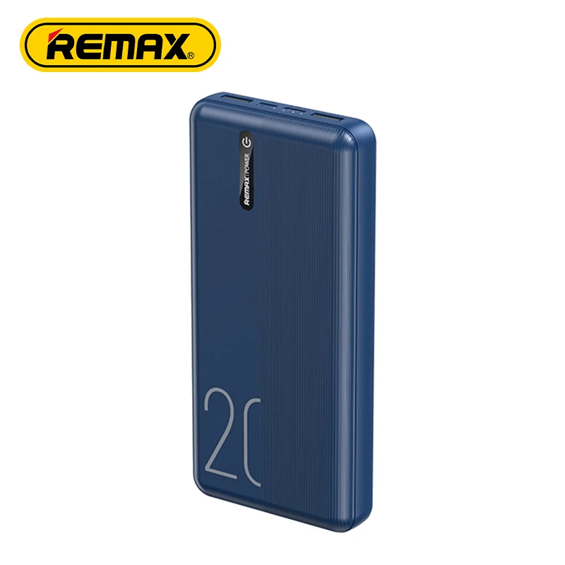 Remax 20000Mah Power Bank Portable Source Powerbank Rpp-296 2.1A Un38.3 Ce/Fcc/Rohs/Msds New Product Ideas 2023 Portable Battery
