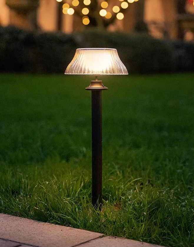 Solar Outdoor Lawn Lights Long Lasting Waterproof Solar Powered Outdoor Lights for Pathway Garden Lawn Patio Walkway Driveway