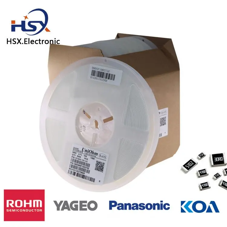 0805(2012) 5% 100K 110K 120K 130K 150K varistor fan breaking force sensor force sensor led marker lights ceramic chip resistor