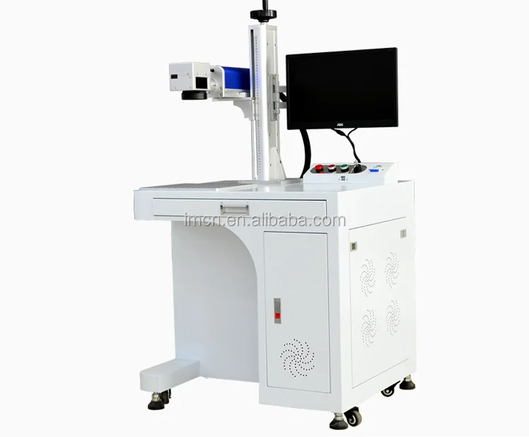 20w/30w/50w/70w/100w color fiber laser marking machines price /fiber laser engraver/laser marker