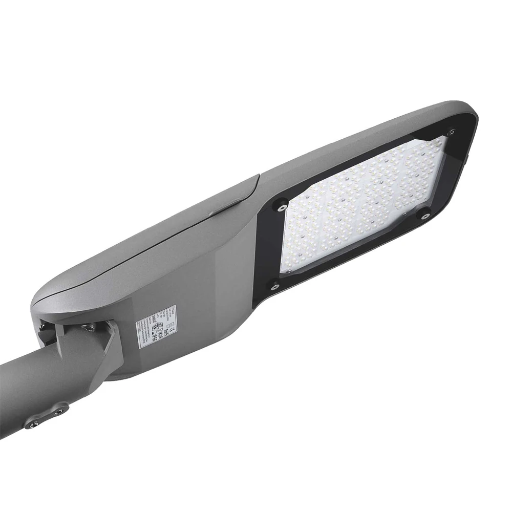 Энергосберегающий светодиодный светильник для уличного освещения сертификат CE CB IP66 алюминиевый корпус холодный белый наружный на дорогах совместимый с AC ROHS