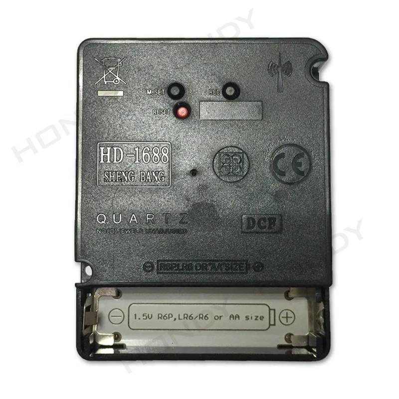  DCF MSF JJY HD-1688 супер бесшумные настенные часы с радиоуправлением механизм для настенных часов дистанционным