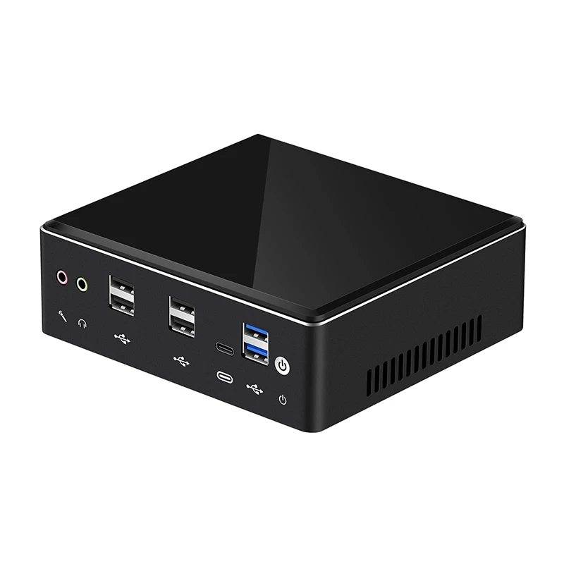 XCY Мини ПК Intel Core i7 7500U 7200U i5 8250U 2 * DDR4 M.2 SSD 8 * USB HD DP 4 к 60fps WiFi 2 * LAN тип-c HTPC Linux