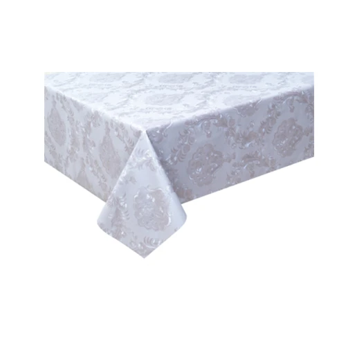 Promotional  table cover with  table runner luxury pvc Tablecloths