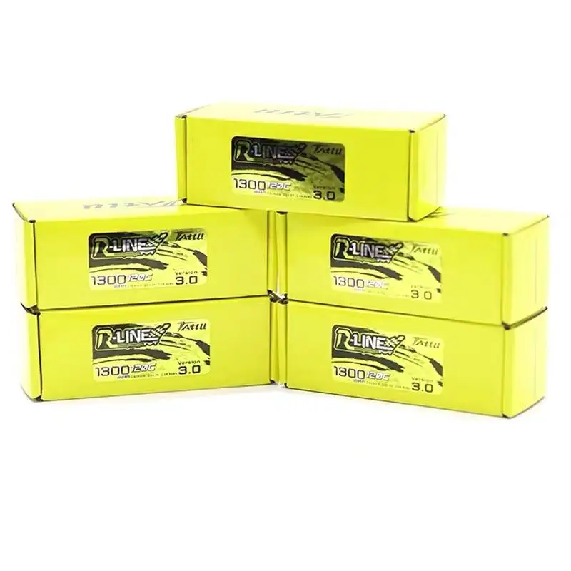 Tattu R-Line Version 3.0 V3 1300 120C 4S 4.2V RC Lipo Battery XT60 Plug FPV Racing Drone RC Quadcopter