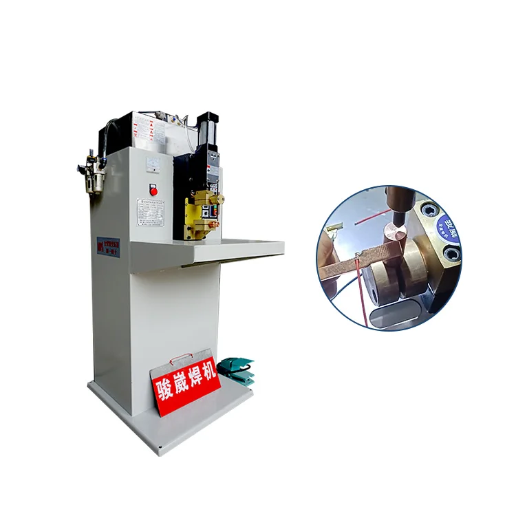 Wire terminal spot welding equipment, save energy press welding facility for stainless stableware welding