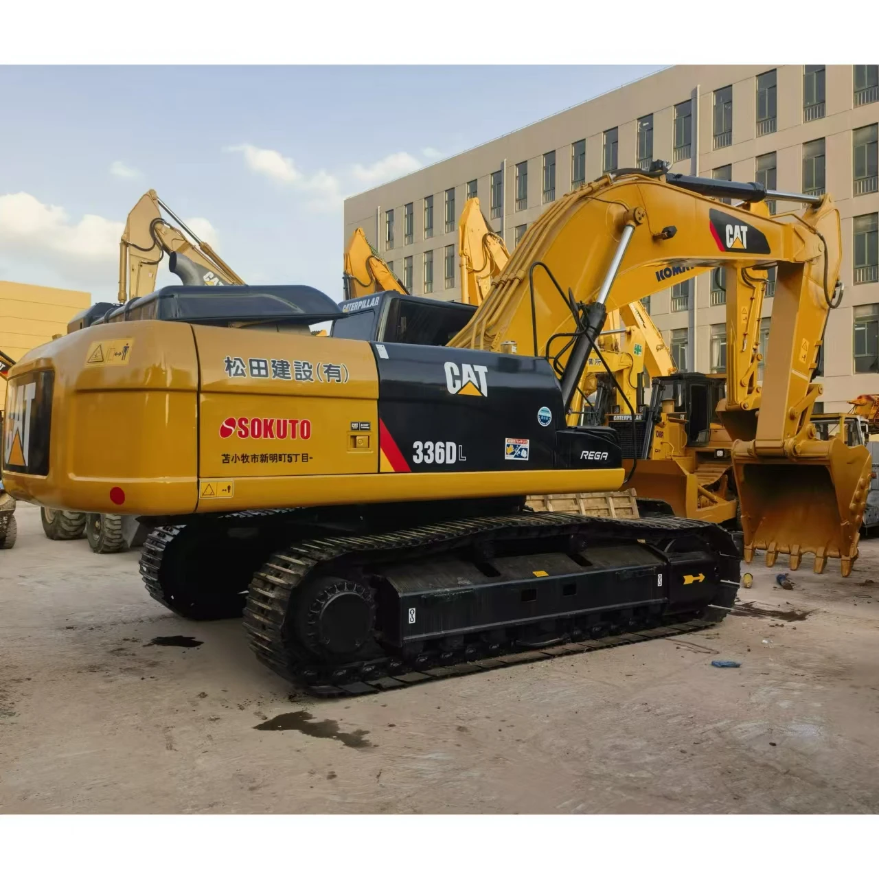 Second-hand Caterpillar 336D2L 336D 330D Crawler Hydraulic Excavator excavating machine strong power stable performance