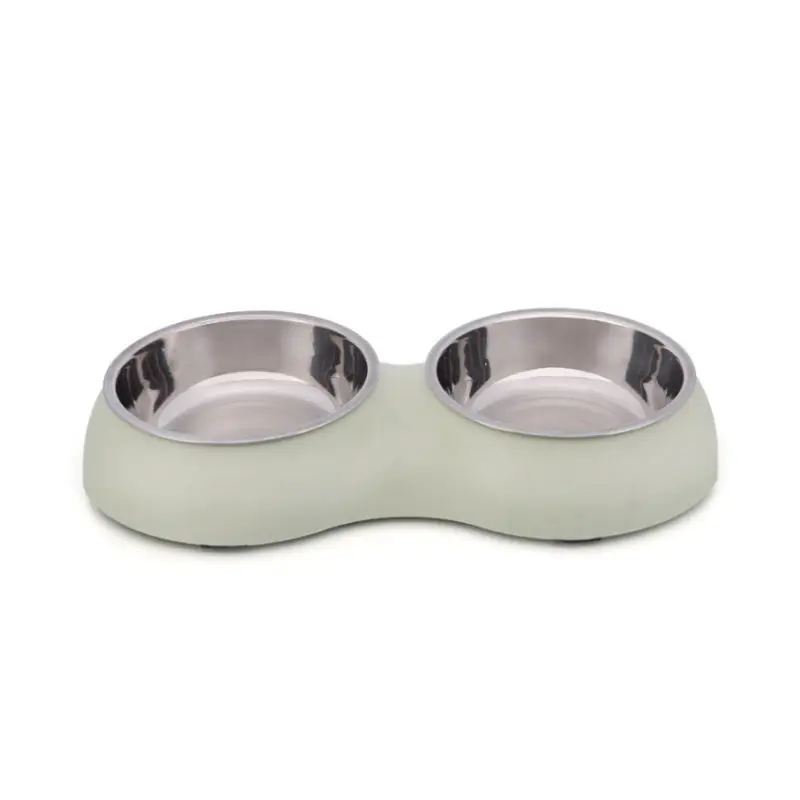 Manufacturing and wholesale 2022 hot selling modern double wall stainless steel feeding food water pet dog bowl cat bowl