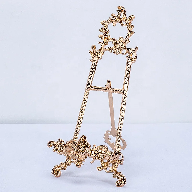 gold silver decoration christmas wedding party place card holder photo frame cake stand for Wedding name board cookie display