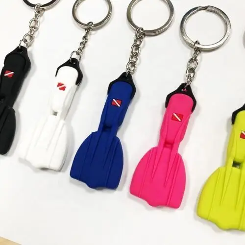 DPR Scuba Tank Key chain scuba diving gift keychain diving souvenir fin keychain