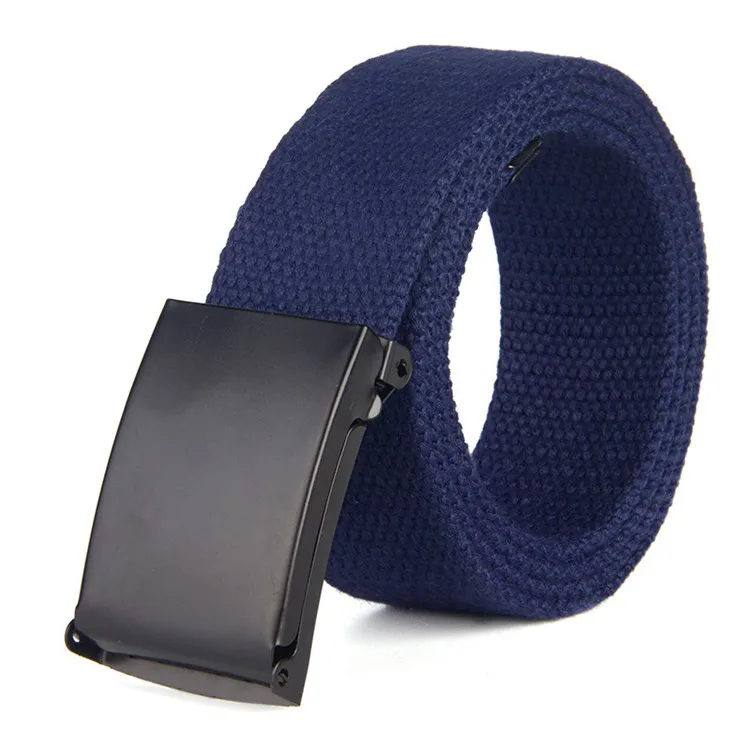 Wholesale Mens Colorful Cotton Fabric Cotton Canvas Web Belt