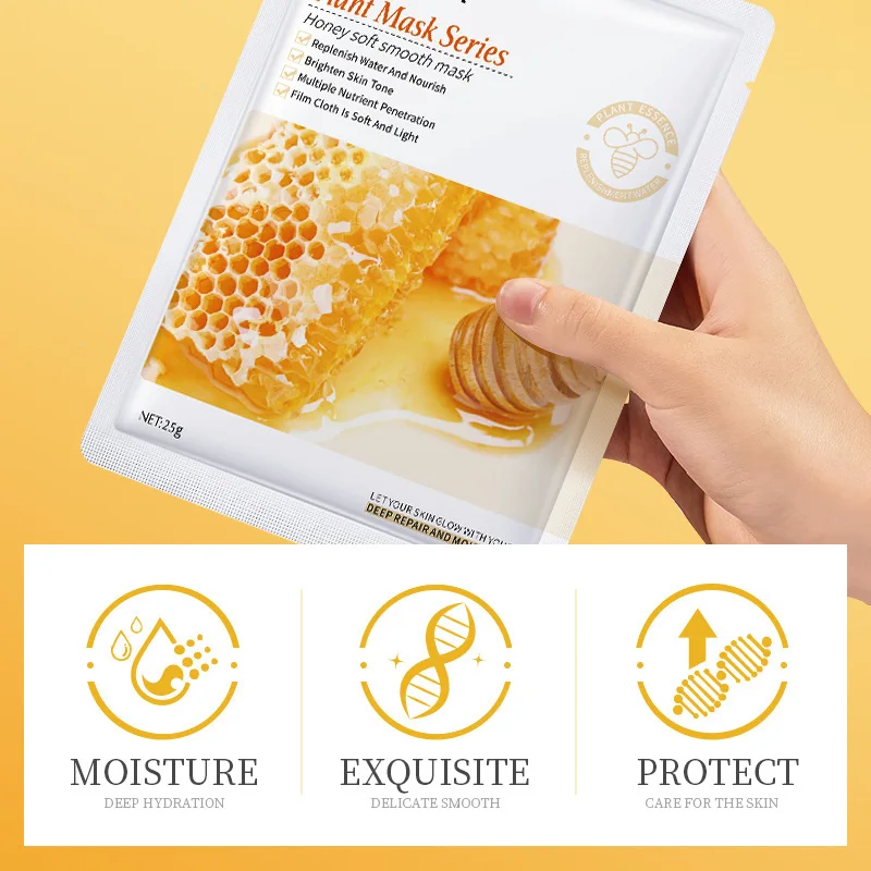 Custom Simple Brightening whitening Skin Fruit Extract Deep Cleansing Pores Facial Mask for All Type Skin