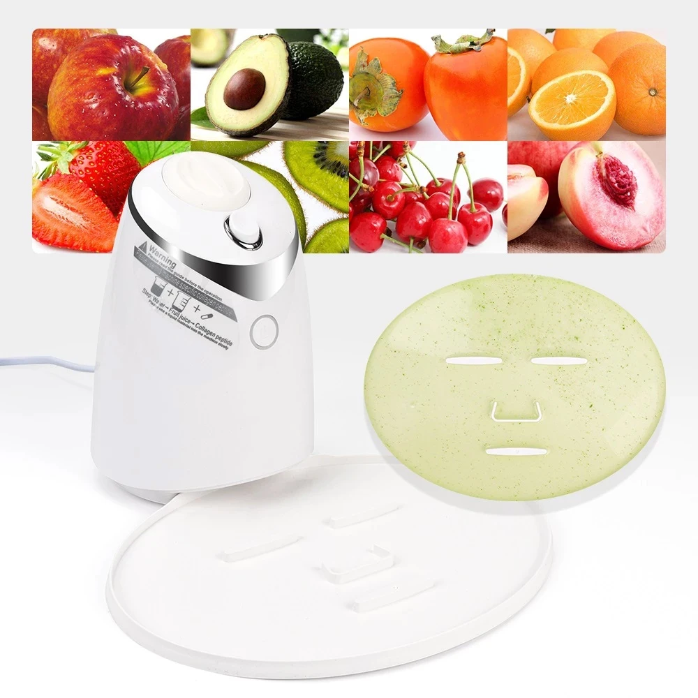 Natural Beauty Home Use Mini Facial Mask Maker Machine Diy Fruit Face