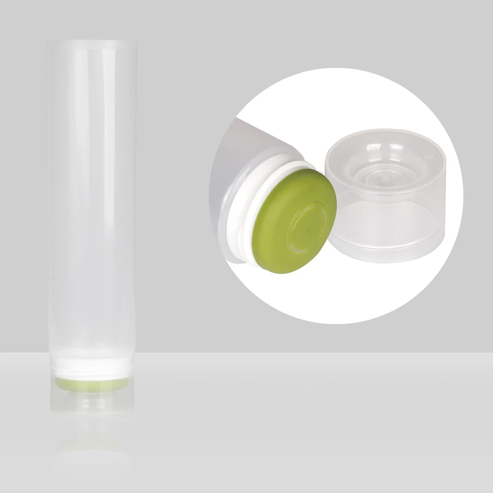 D40mm Tube Package Antipersprant Deodorant Tubes Packaging Cosmetic Squeeze Plastic Custom Color Round Shaped Eye Cream 10000pcs