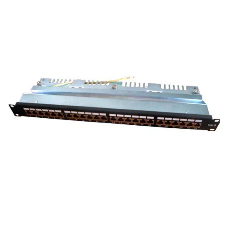 Cat6 UTP 24 порт патч-панель (крона