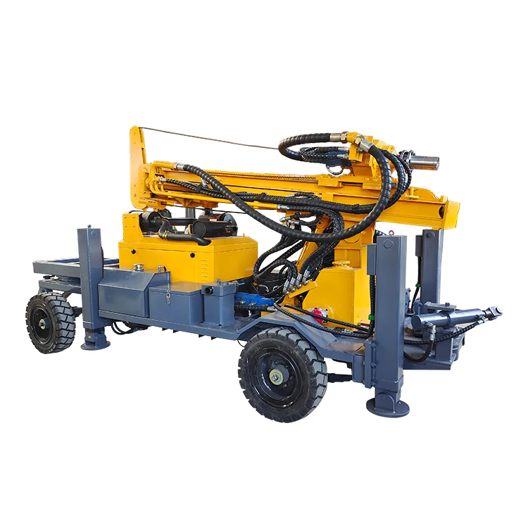 100m Pneumatic Water Well Drilling Rig
