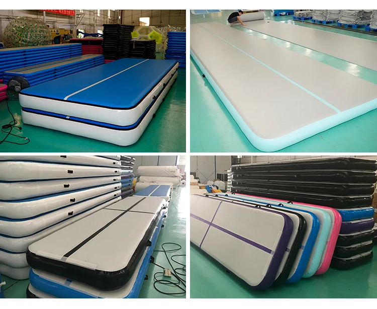 DWF Inflatable Gym Mat Air Track Airtrack Taishan Gymnastics Inflatable Sports GYM Equipment