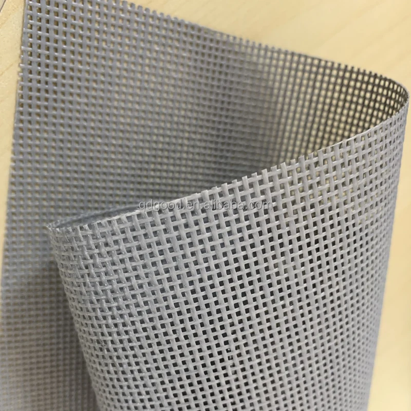 PVC Plastic Small Mesh Fabric Net Material Fit Office Beach Chair DIY