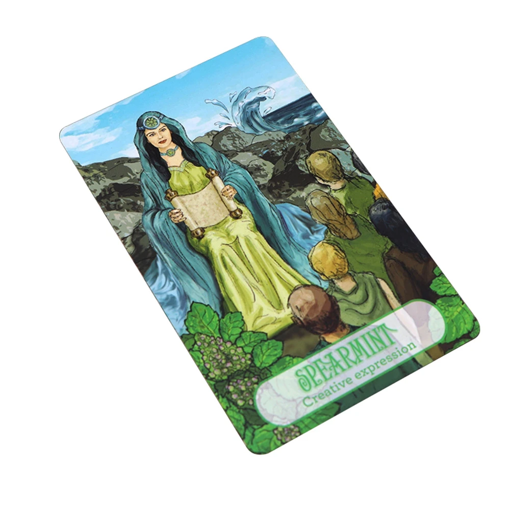 Custom Card Decks Printing Oracle Affirmation Gold Trim Tarot Cards Modern Witch Tarot