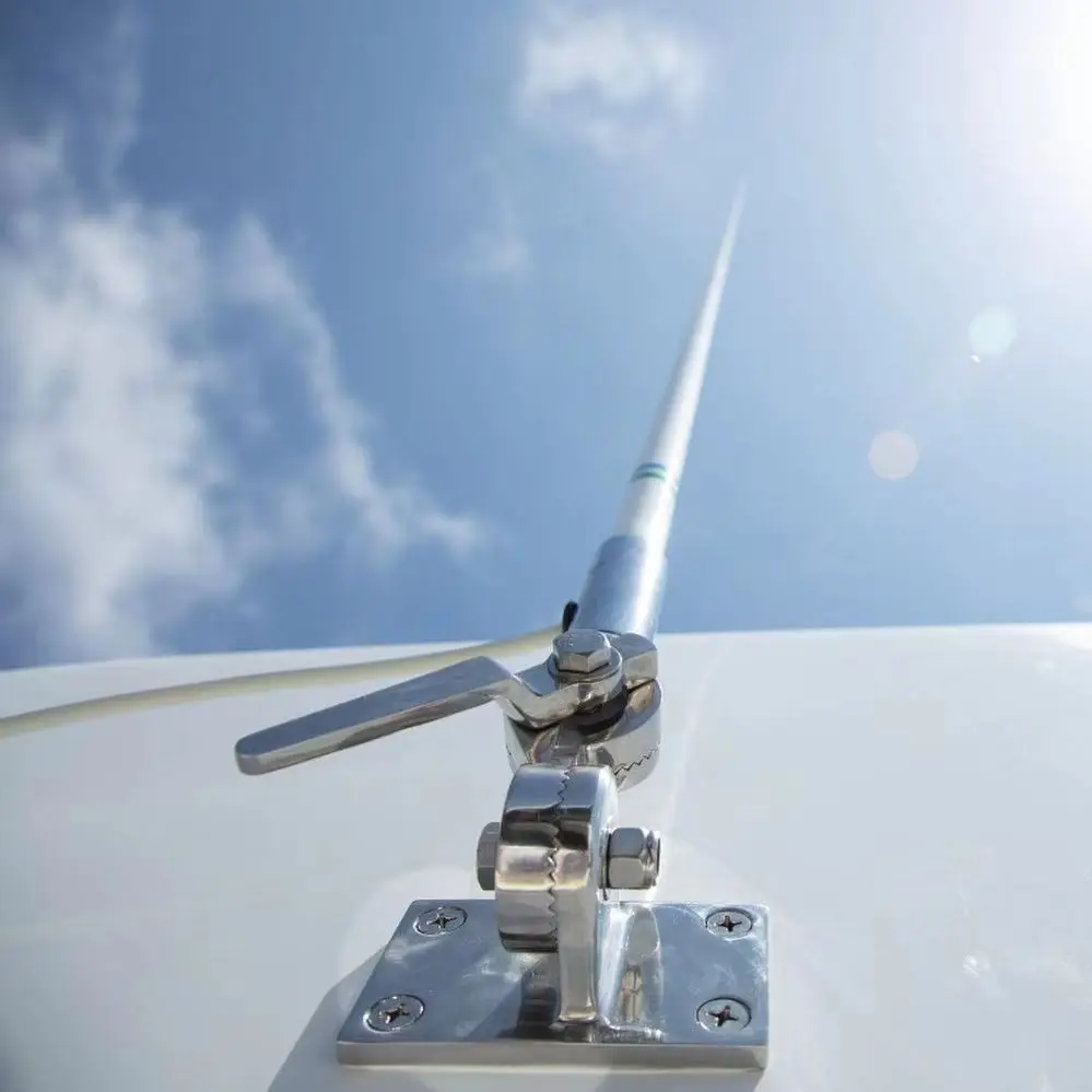 Factory Wholesale 316 Stainless Steel Base Marine Hardware Antenna Base For Boat