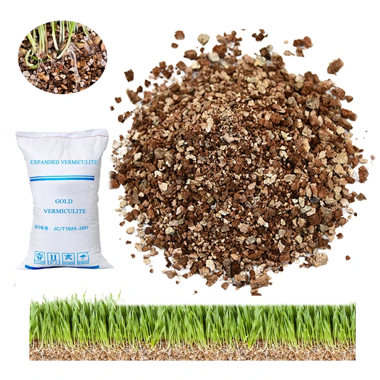 Exforliated Wholesale Horticulture Agriculture Golden expanded vermiculite