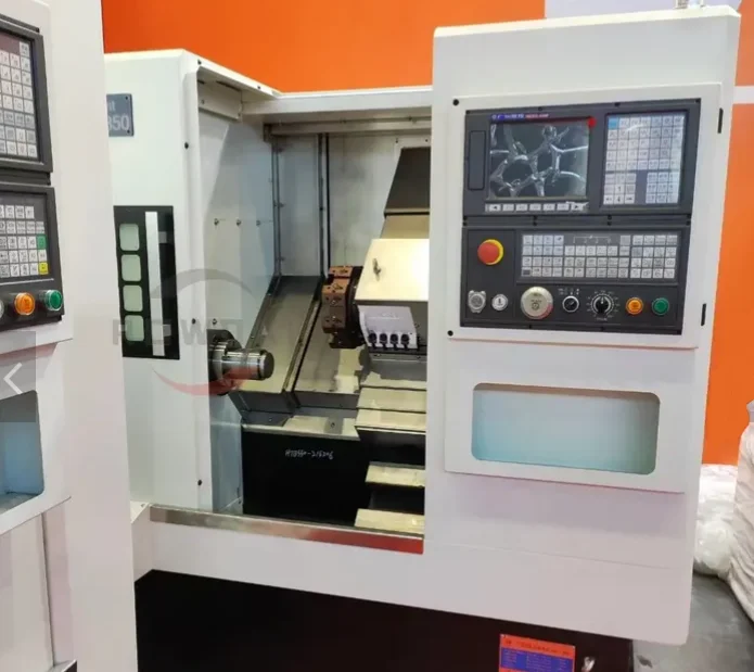 Metal Automatic Hydraulic Power Lathe Price TCK56 Machine Tool Horizontal Slant Bed CNC Turning Lathe Machine