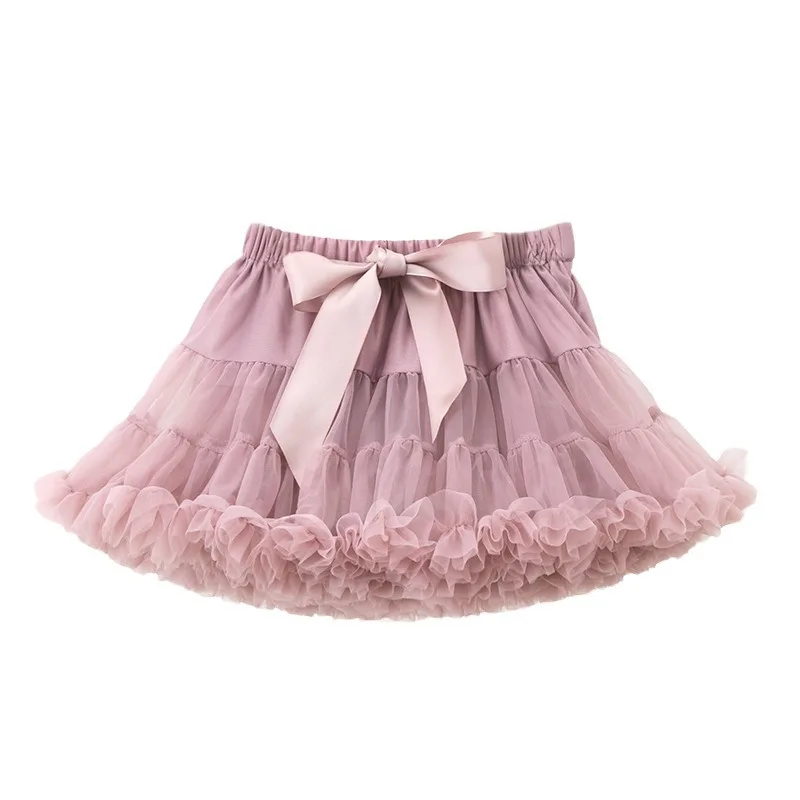 Baby Girls Tutu Skirt Dress Pettiskirt Ballet Birthday Party Princess Fluffy Soft Tulle Skirt for Girls Kids Children