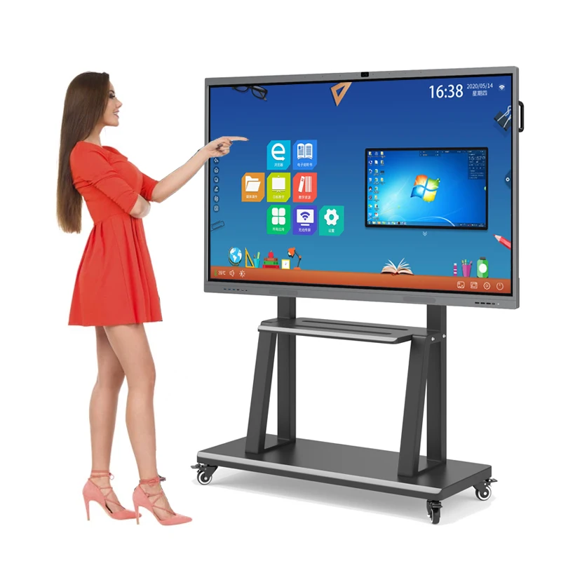 KINGONE Китай Multi Touch 4K дисплей Android Smart Board электронная интерактивная цифровая доска для обучения