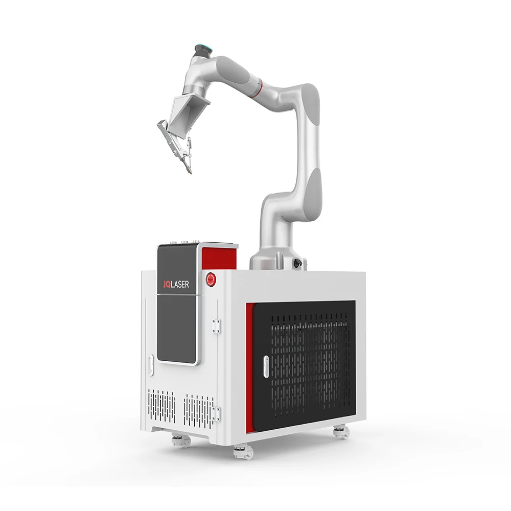JQ Industrial Automatic Collaborative Robotic Laser Welder 3 in 1 Robot Laser Metal Welding Machine