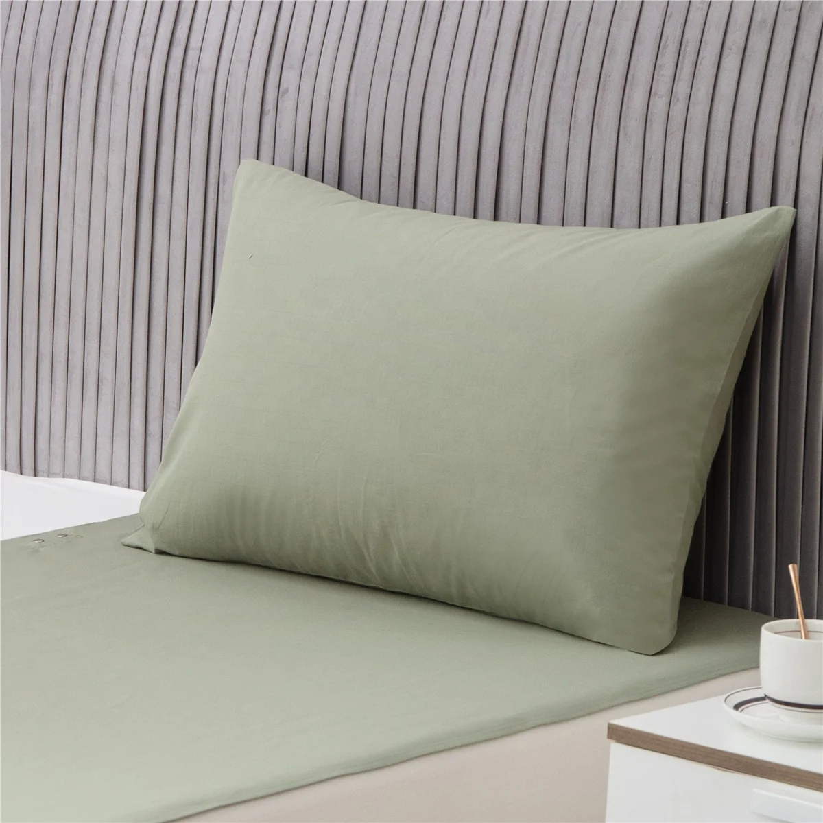 5% Cotton Silver Grounding Pillow Case With Grounding Cord,Soft And Comfortable Cotton Grounding Pillow Cover