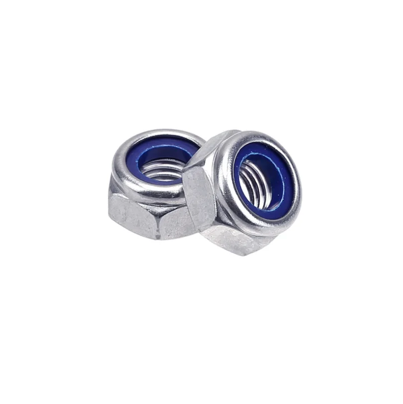  DIN982 DIN985 углеродистая сталь nylock m30 x 1 5 фиксирующая гайка с нейлоновой