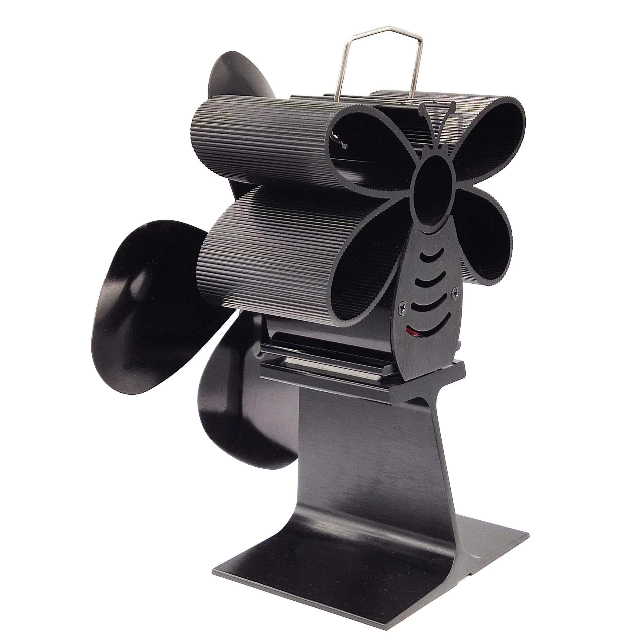 Wood burning Heat Powered Stove fan for Indoor Outdoor Use