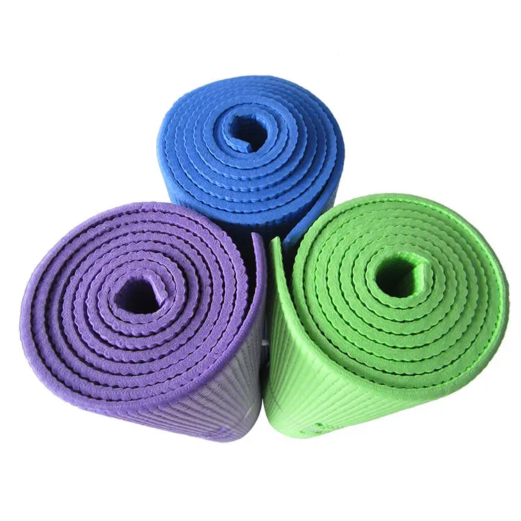 Free Sample Custom Printed PVC Durable Non Slip Eco-Friendly wholesale Yoga Mats Round pvc Yoga Mat Set