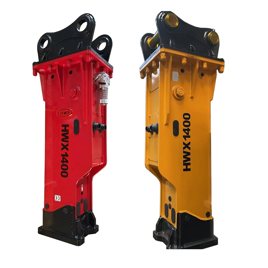 20 ton excavator hydraulic demolition hammer box silenced type concrete rock breaker