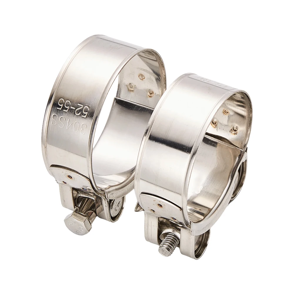 Low Price Sale High Pressure Galvanized steel single T-bolt hose clamp for machine tools