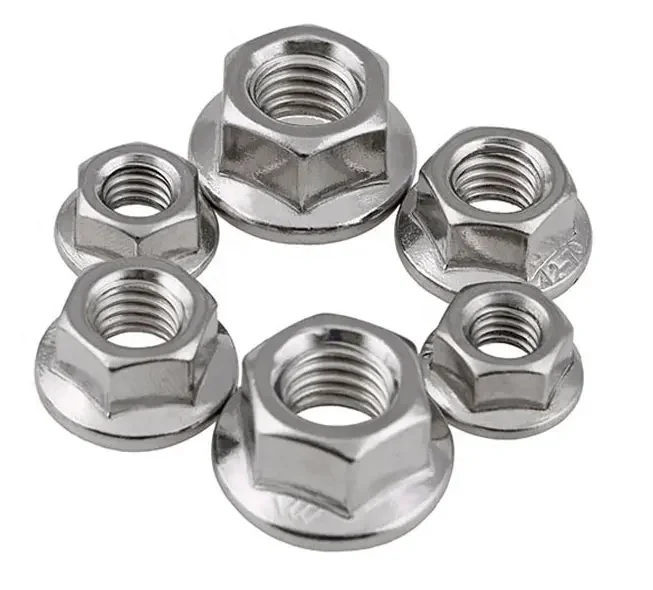 Made In China Manufacture Handan Factory Stainless Steel Carbon Steel Flange Nut