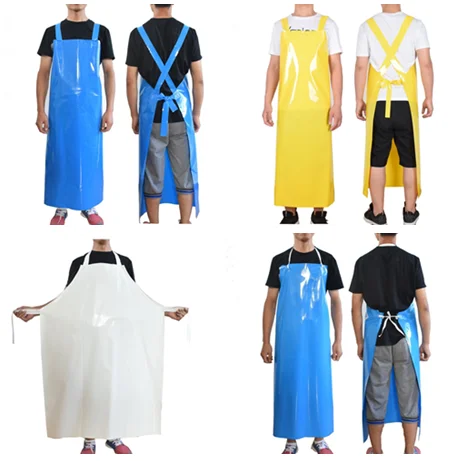 Wholesale washable wear-resistant  waterproof tpu adjustable fish apron