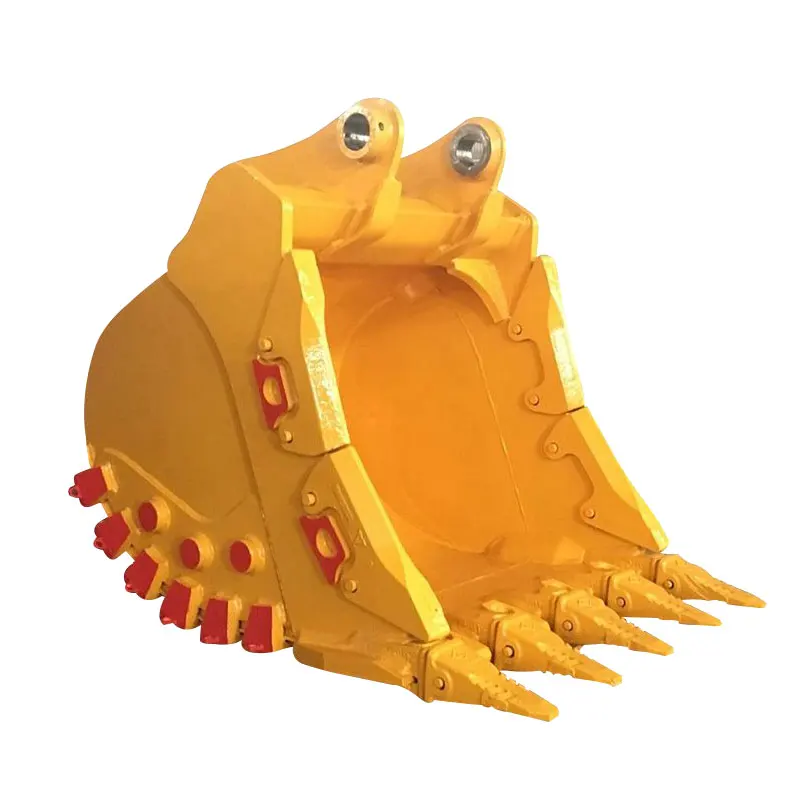customized size construction equipment heavy duty excavator rock bucket