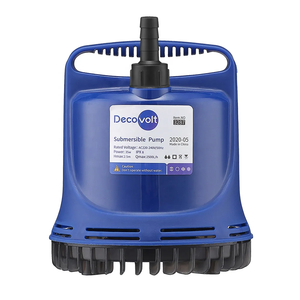 Decovolt  Factory direct sales air cooler pump 35W submersible pump circulation water pump