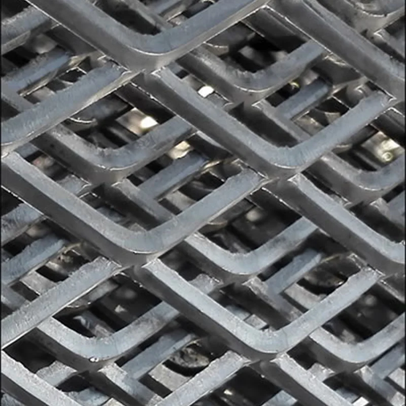 Heavy Duty Plate diamond decorative fencing panels expanded metal mesh for exterior railing and Construction Wire Mesh