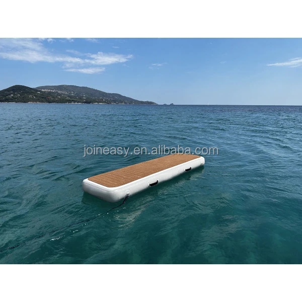 Factory Price Jet Ski Dock Pontoon Island Platform Inflatable Floating Yacht Dock Platform For Boat