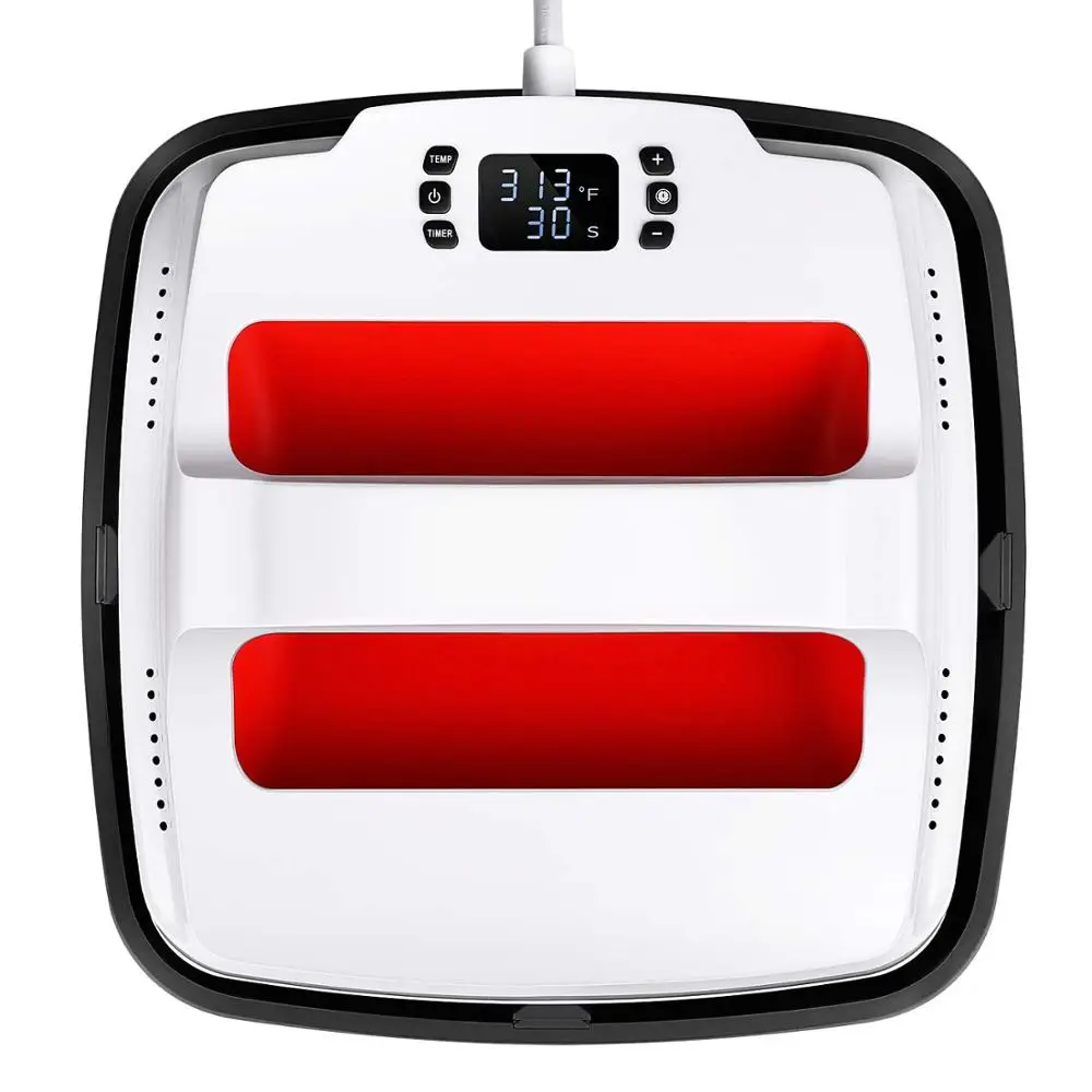 
2020 New Hobby Heat Press Machine,Portable 9 X 9 inches Sublimation Shirt Heat Press Machine Easy Press 