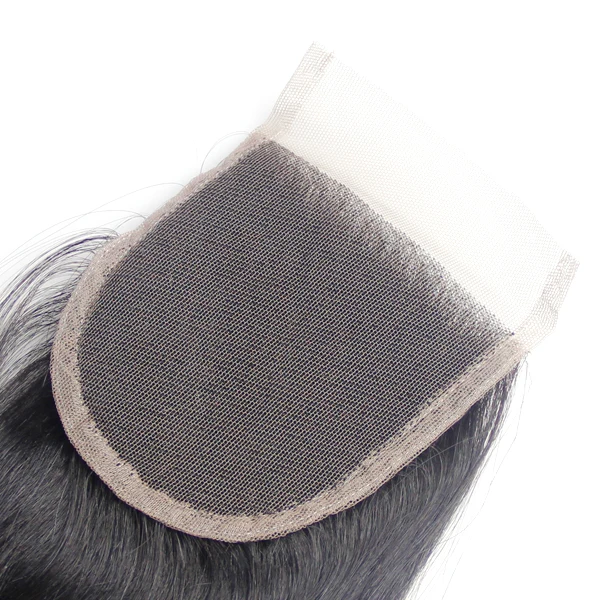 
Hot selling full lace virgin human hair lace closure,free part body wave 4x4 lace closure with baby hair 