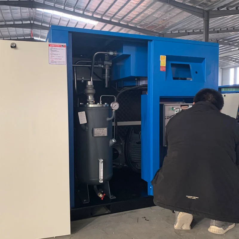 Усовершенствованная, от взрыва, низкого давления масла Бесплатная сухой воздушный винтовой компрессор 40 лошадиных сил